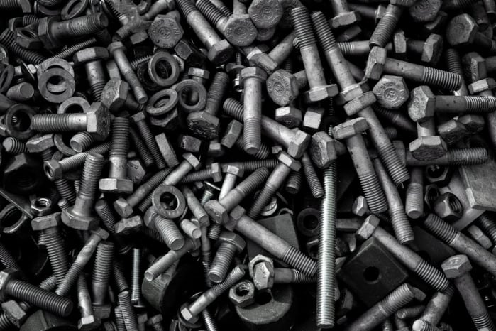 Photo by Alex Tepetidis: https://www.pexels.com/photo/heap-of-assorted-mechanical-fasteners-5279361/